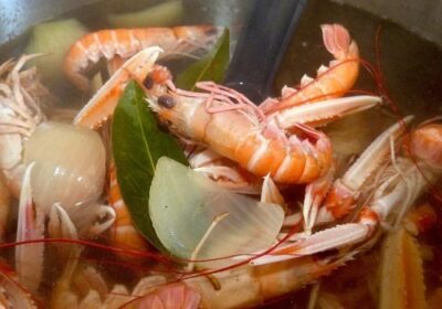 Réussir son court-bouillon de langoustines du Port de la Cotinière