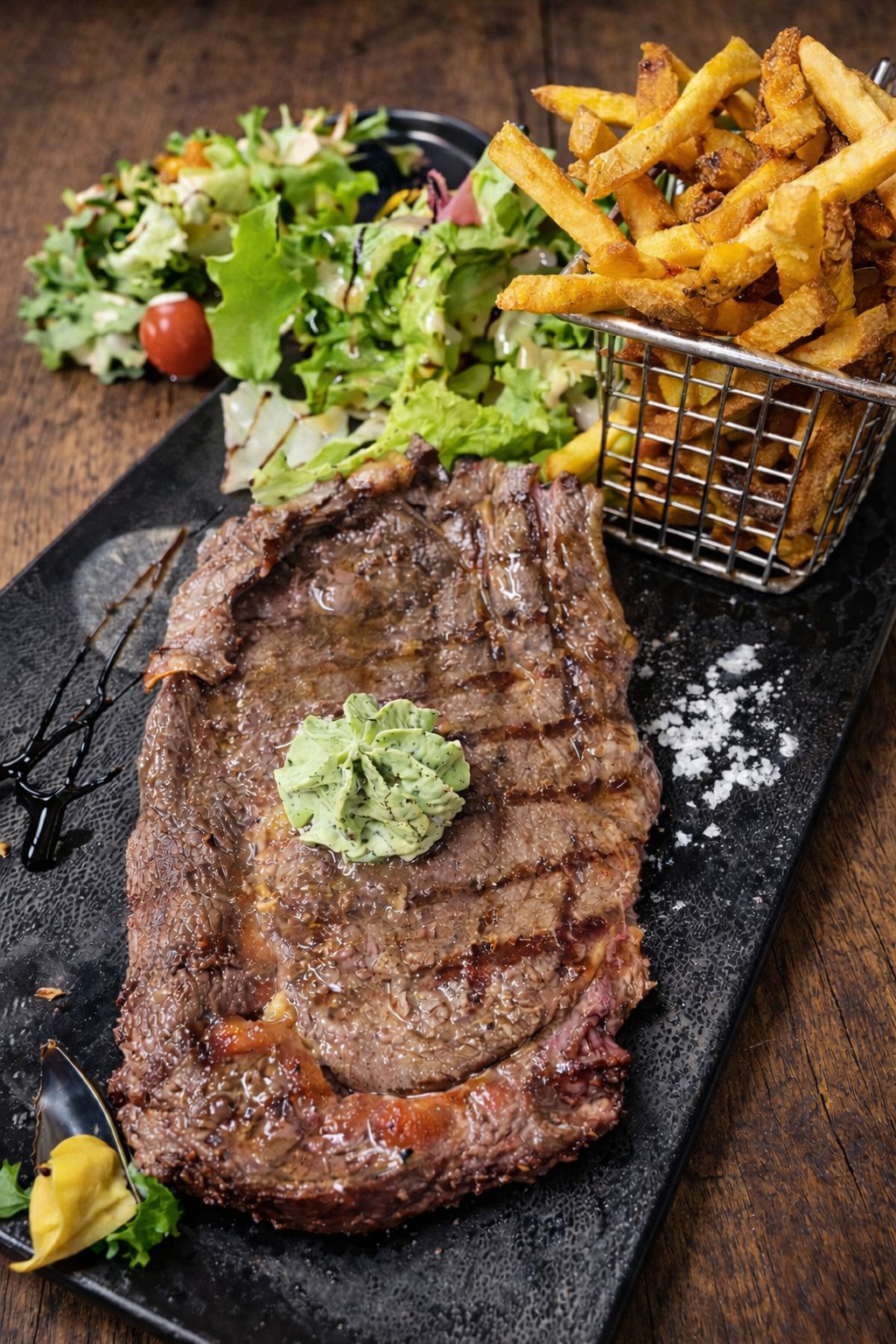 Entrecôte maturée & frites maison