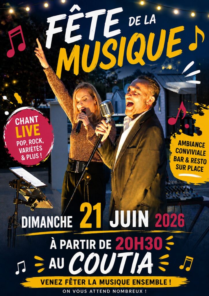 🎵🎶FETE DE LA MUSIQUE : CONCERT GRATUIT